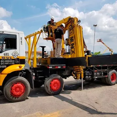 Transporte com Caminhão Munck Rio de Janeiro RJ